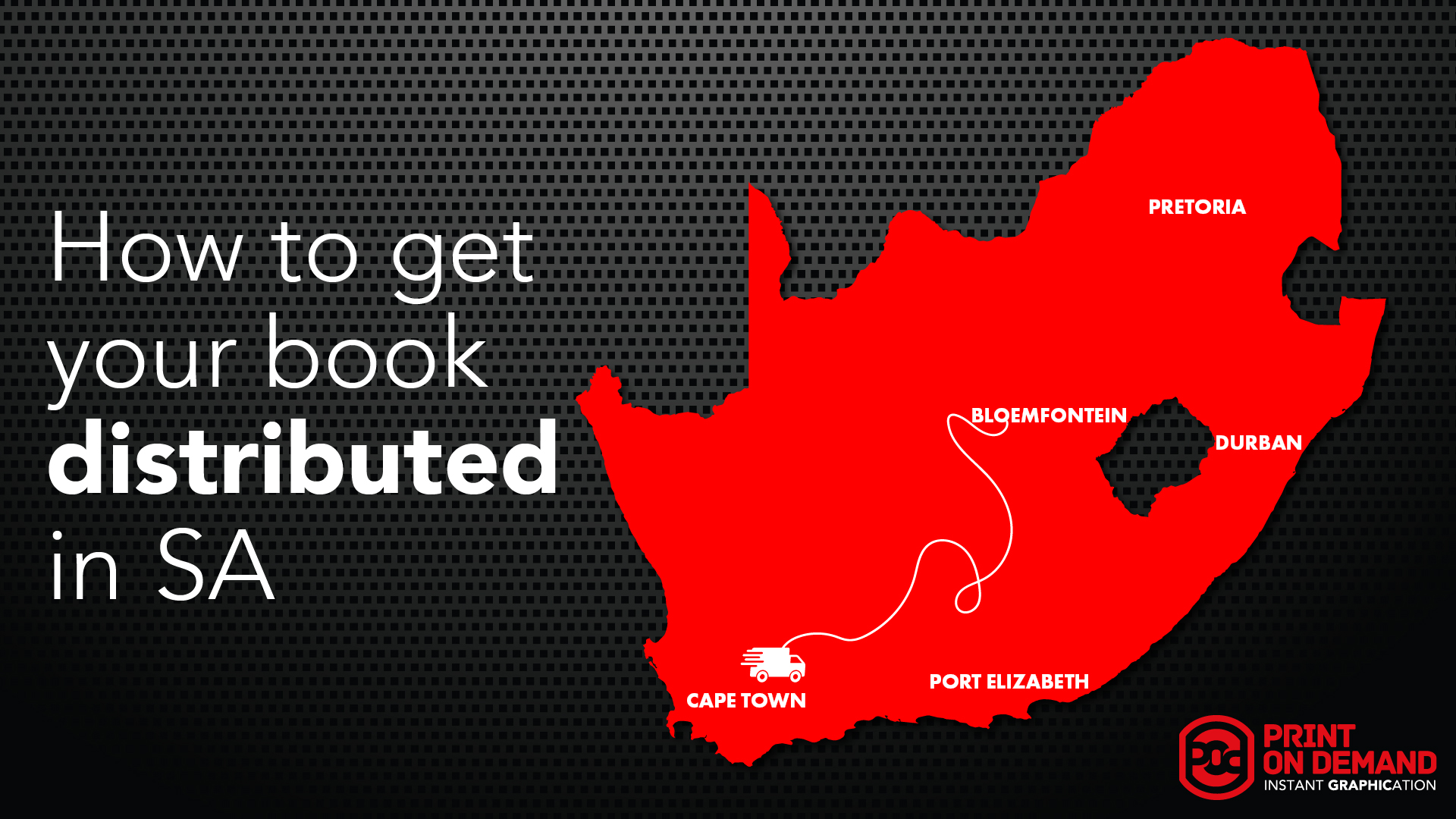 How to get your book distributed in South Africa